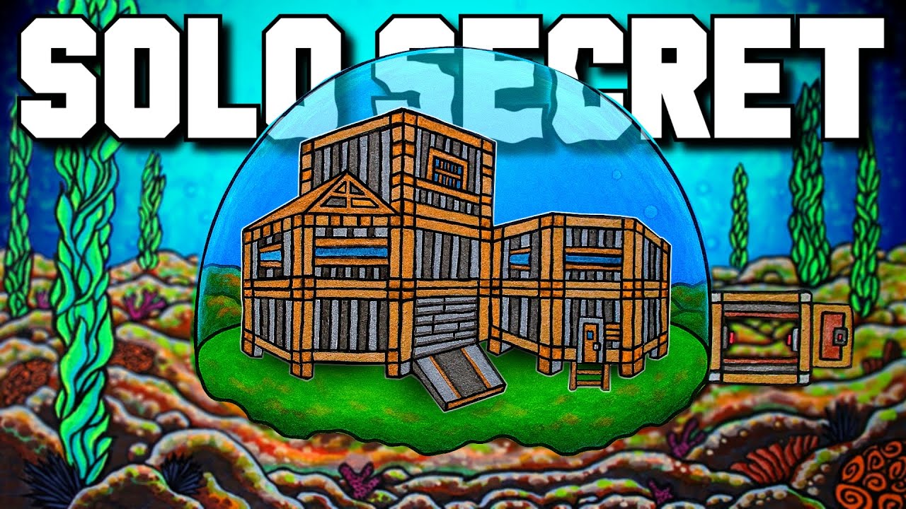I Built a SOLO UNDERWATER FORTRESS - Rust