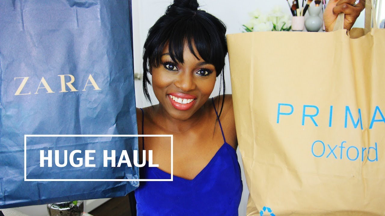 HUGE SPRING CLOTHING HAUL! PRIMARK, TOPSHOP,RIVER ISLAND,
