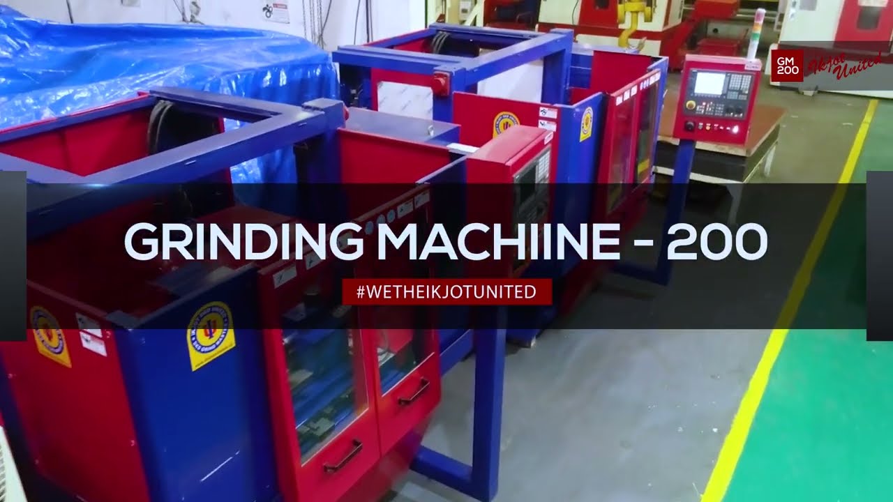 CNC Grinding Machine | Grind Master 200 | TC Ring Grinding GM 200.