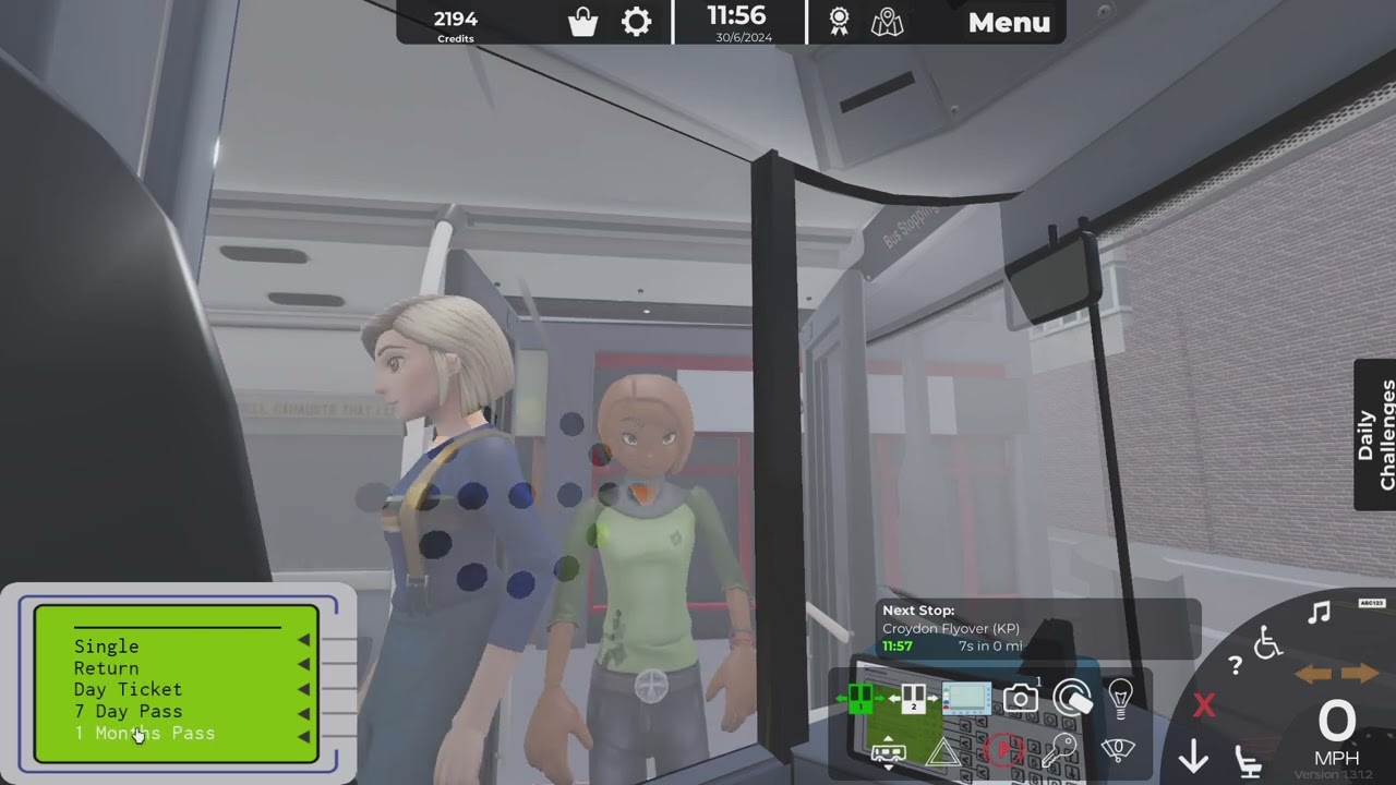 V.1.3.1!   Route 166/ West Croydon-South Croydon
