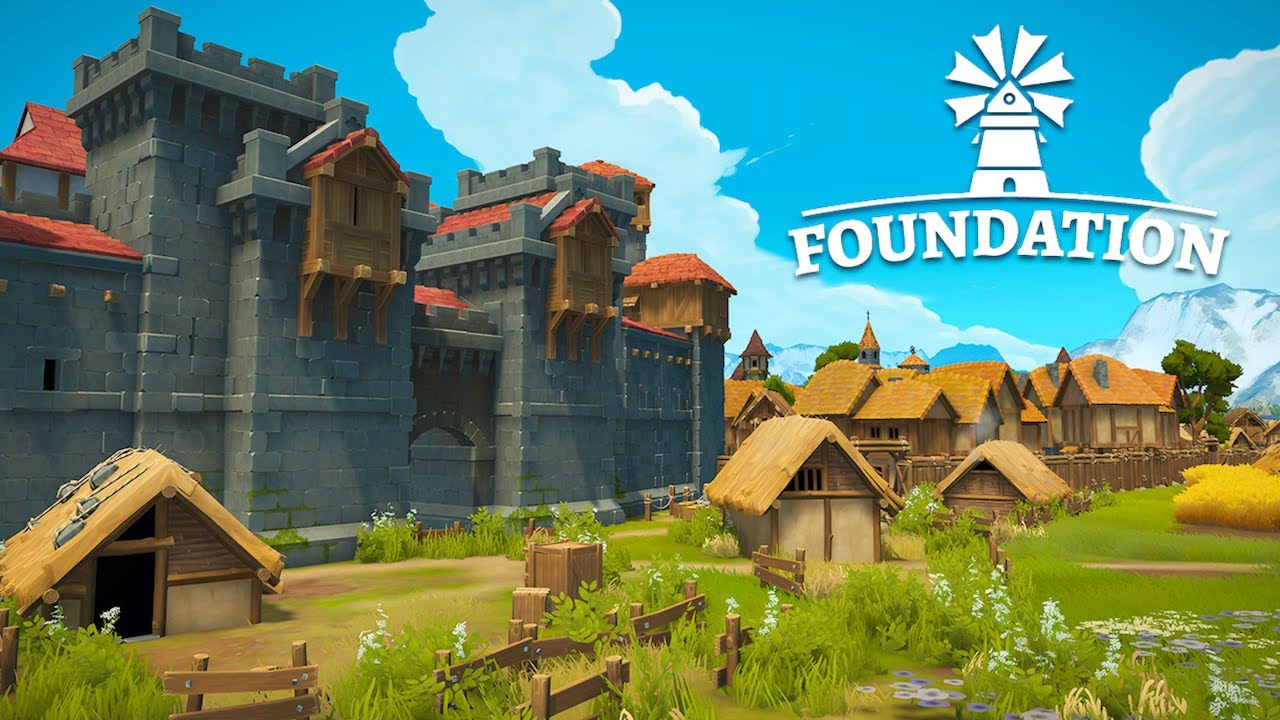 巨大な領主の館を領民に見せつける中世街づくりゲーム【Foundation】