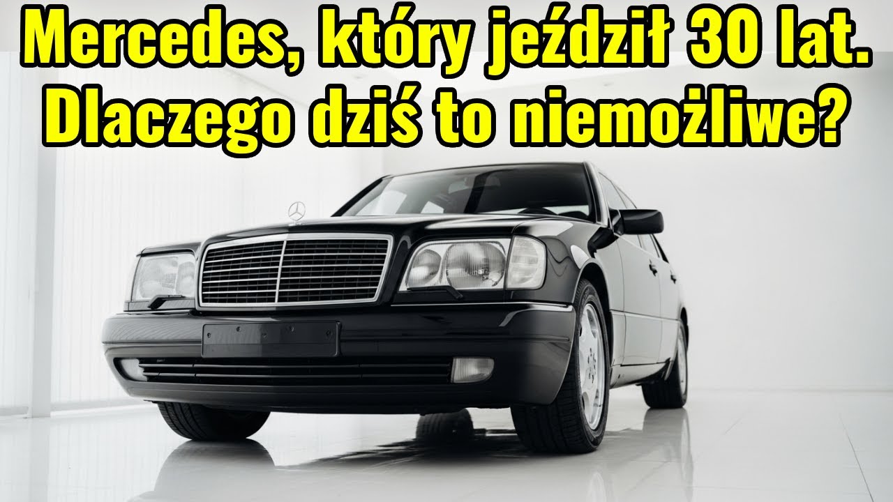 Dlaczego stare Mercedesy były lepsze — i dlaczego to się skończyło