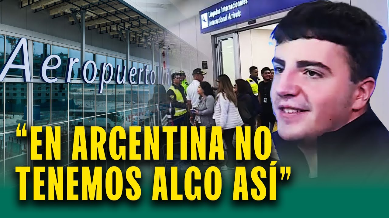 Los primeros pasajeros en llegar al nuevo aeropuerto de Perú: Así reaccionaron al Jorge Chávez