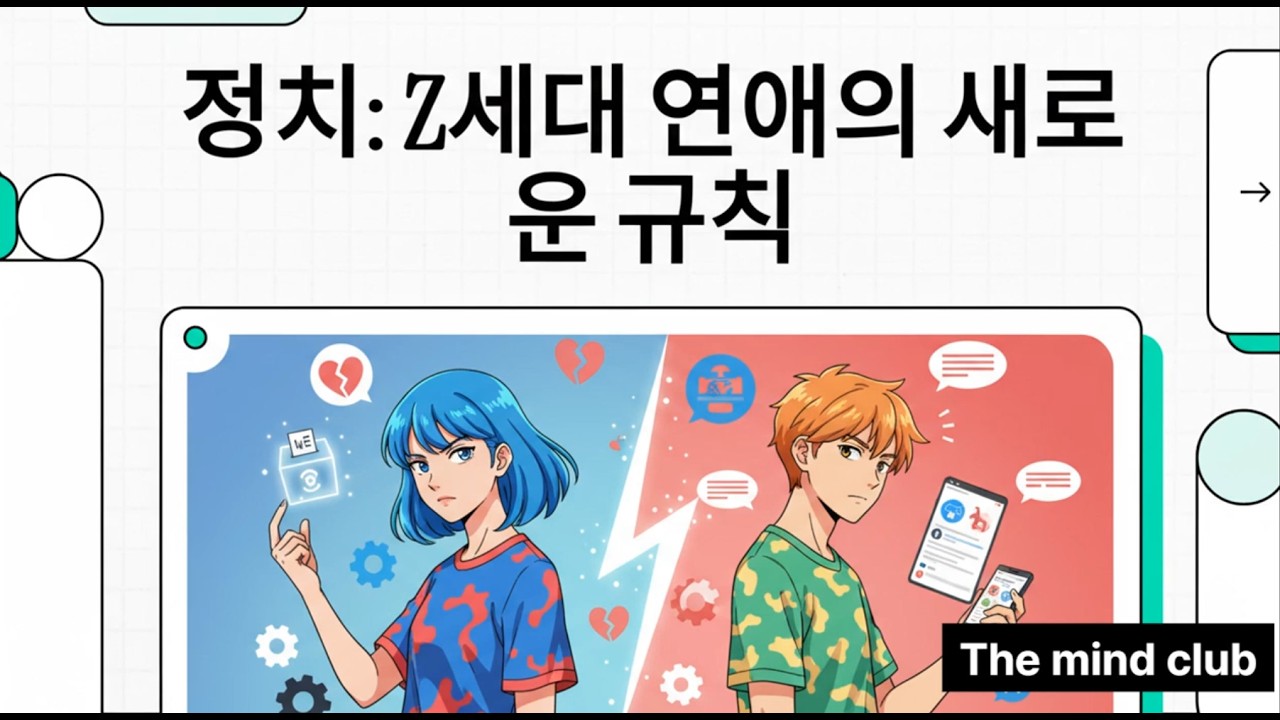 정치  Z세대 연애의 새로운 규칙