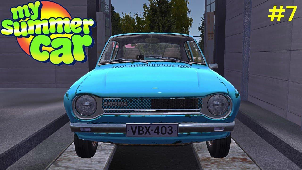 Fazendo a Inspeção no Satsuma e Entregando Panfletos - My Summer Car:Tutorial - #7