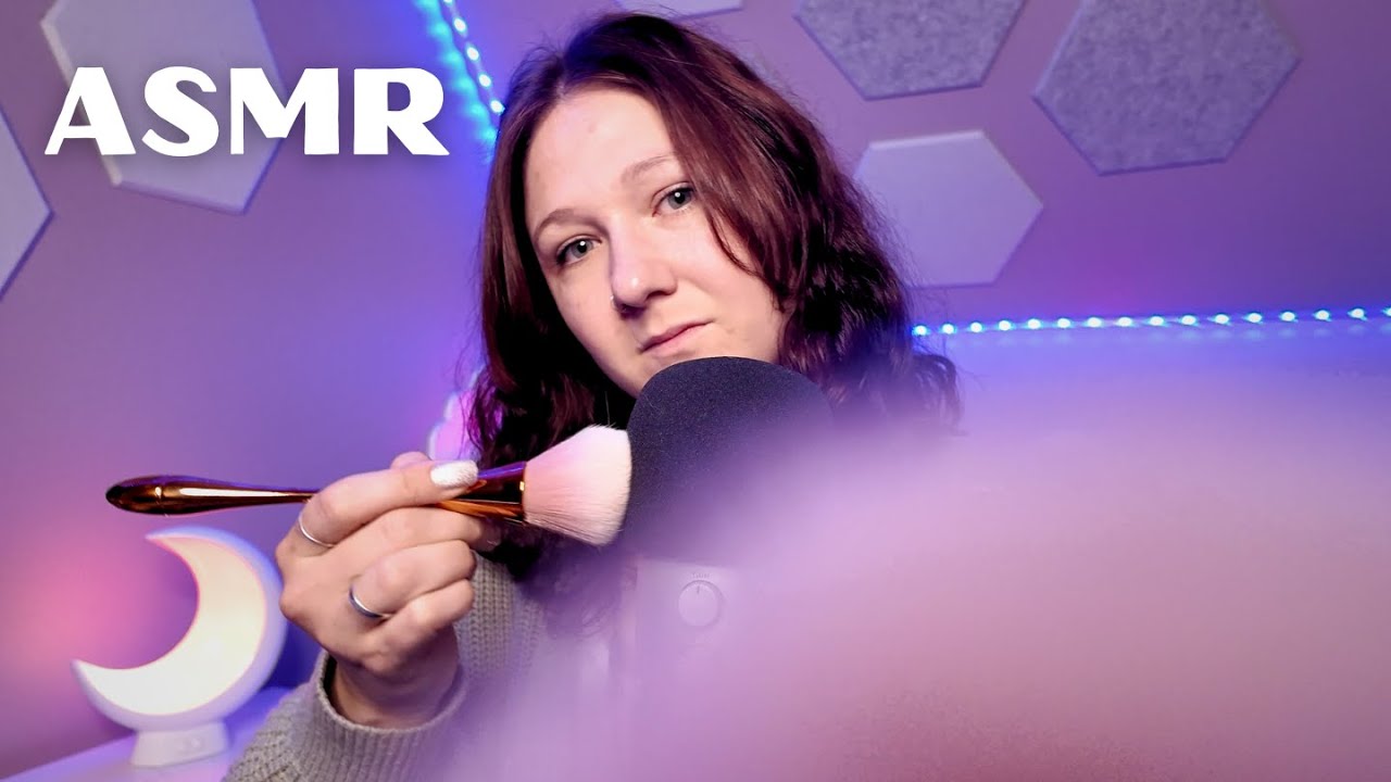 ASMR | Gentle Mic Brushing for Sleep 💤