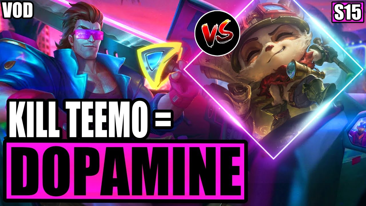TUER CE TEEMO ME PROCURE TROP DE DOPAMINE - Garen vs Teemo Diamant - Soloq Top Diamant | 15.18
