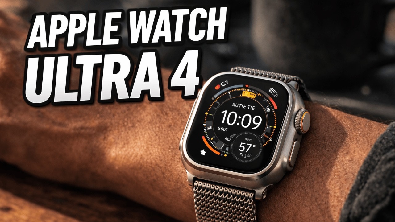 Утечка информации об Apple Watch Ultra 4 &ndash; 5 масштабных обновлений!