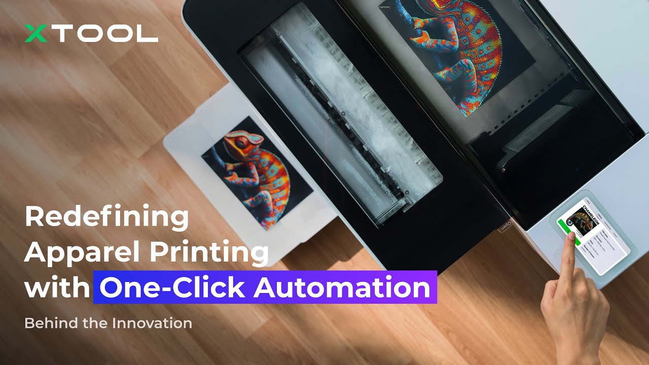 [Behind the Innovation] One-Click Automation of xTool Apparel Printer