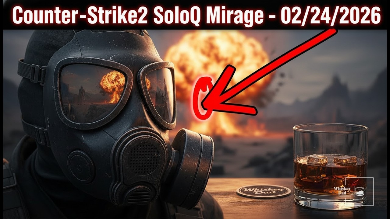 Counter-Strike2 SoloQ Mirage - I Finally Got An ELO Rating - 02/24/2026