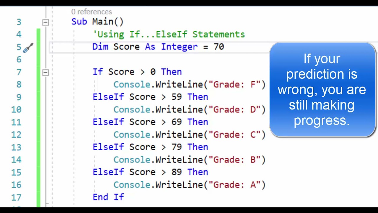 If Statements VB NET