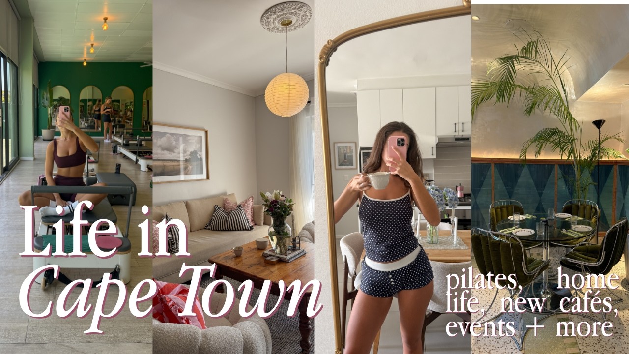 Жизнь в Кейптауне ♡ Пробую новые кафе, домашняя жизнь, пилатес, макияж, мероприятия, общительная ...