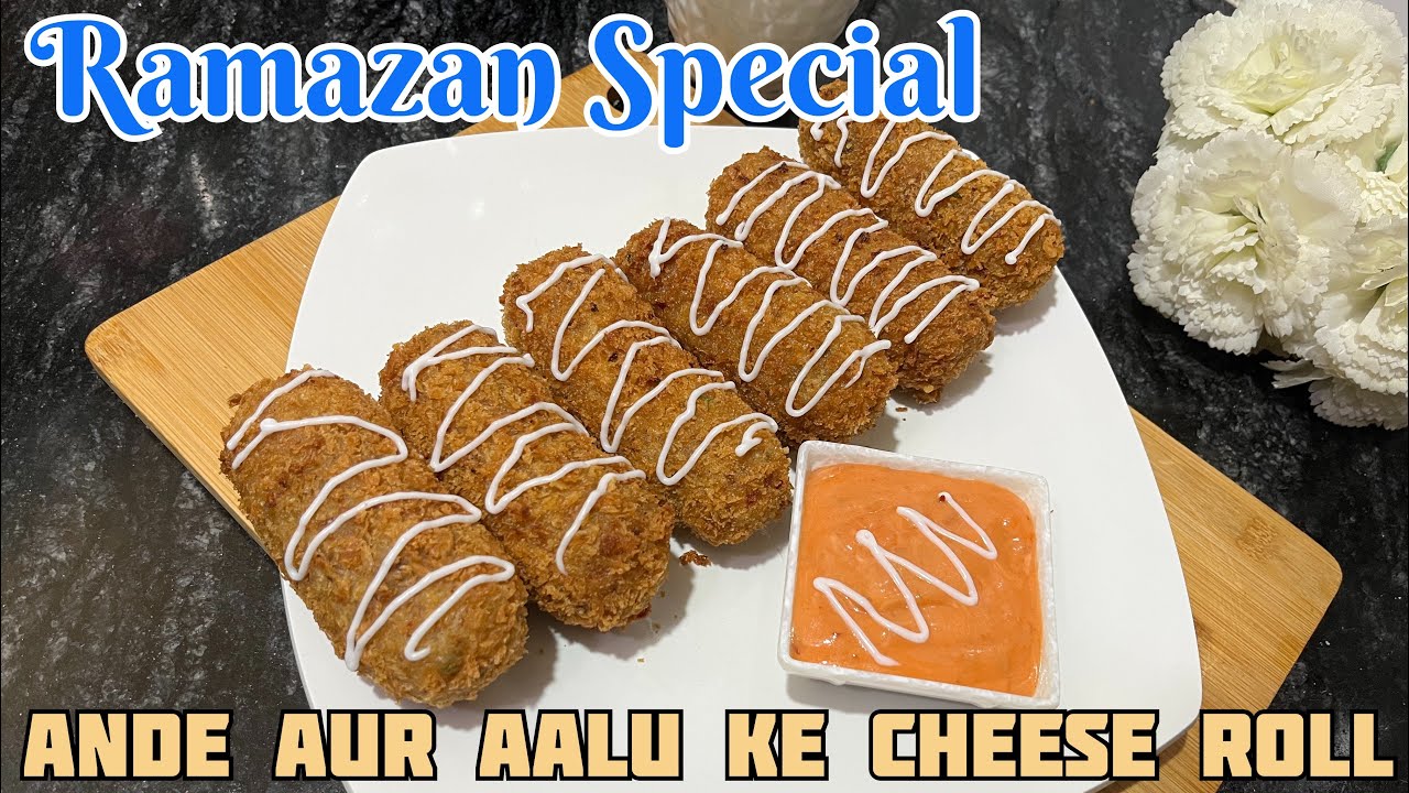 Ande aur Aalu ke Cheese Roll | Raziya ki Recipes |  try this crispy & Tasty Roll at your home | 