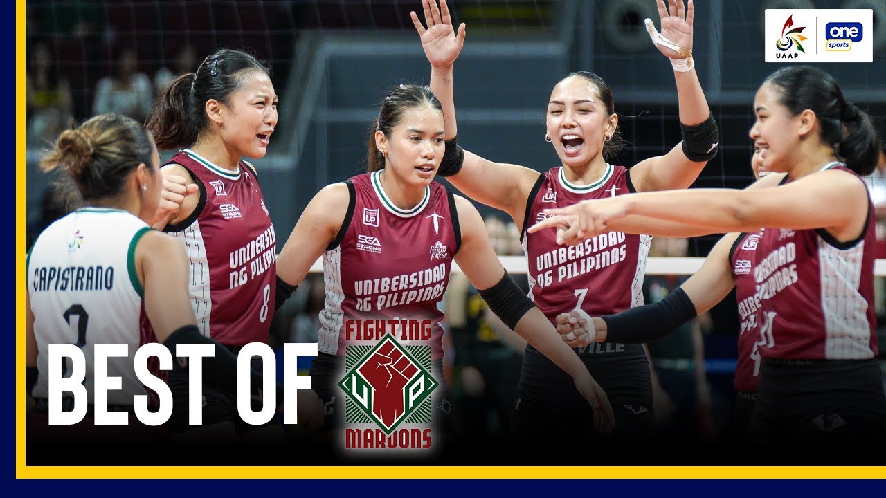 UP FIGHTING MAROONS | HIGHLIGHTS | UAAP SEASON 86 WOMEN&rsquo;S VOLLEYBALL