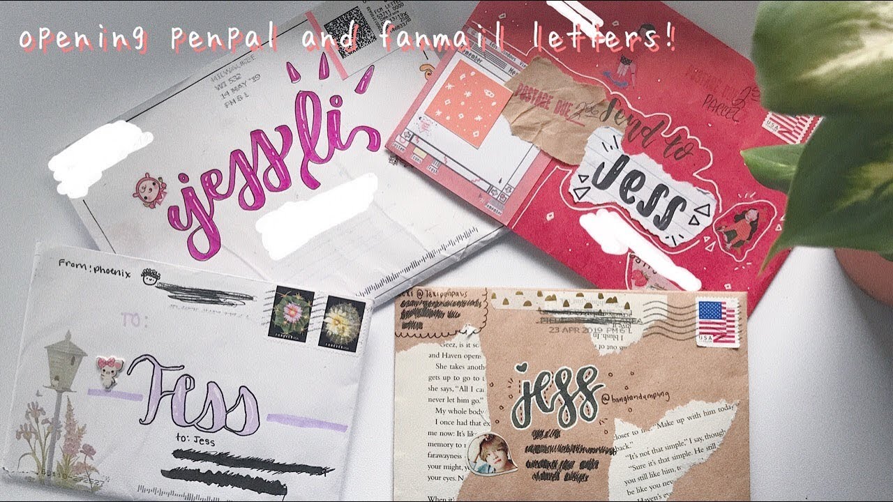 opening kpop penpal and fanmail letters!