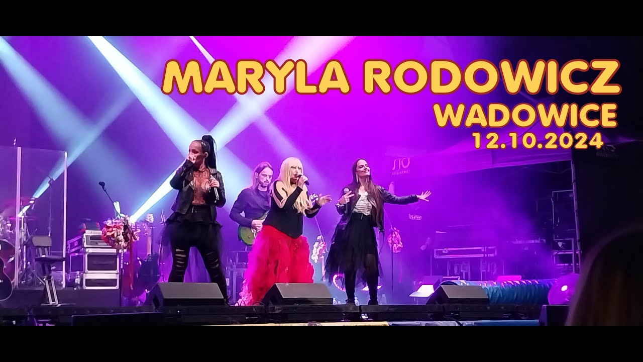 MARYLA RODOWICZ w Wadowicach