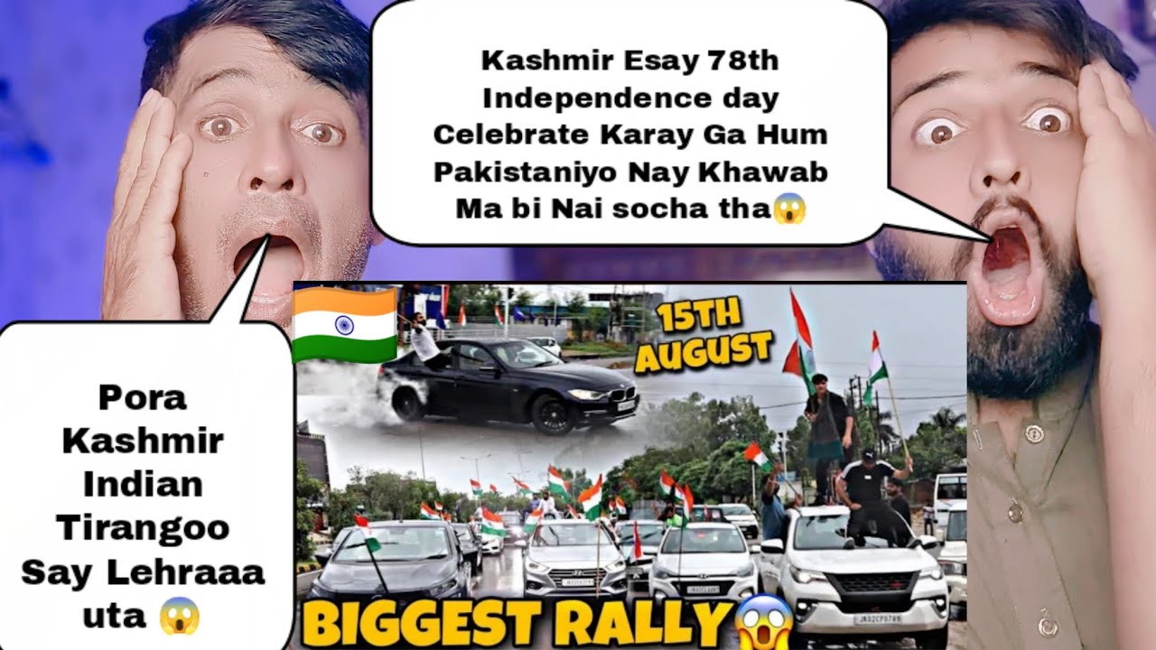 How Kashmir Celebrates Indian 78th Independence Day | Shocking Pakistani Reactions