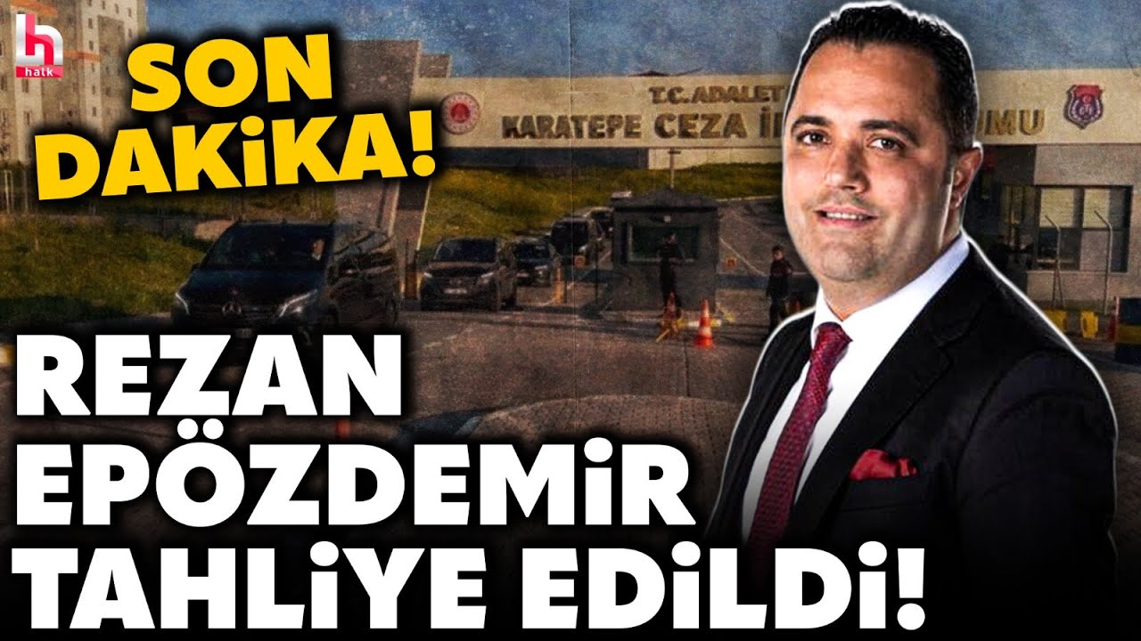 SON DAKİKA! Rüşvet suçlamasıyla tutuklanmıştı! Avukat Rezan Epözdemir 5 ay sonra tahliye edildi!