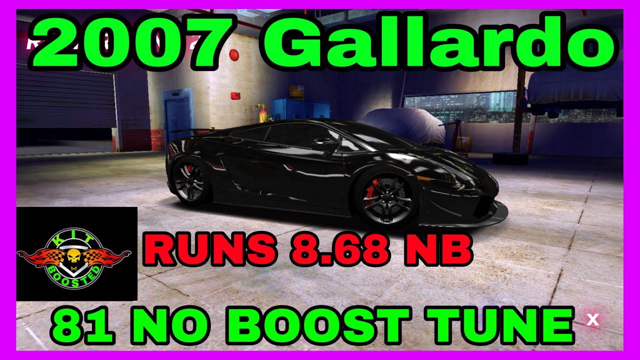 (2007 Gallardo Superleggera) 81 NO BOOST TUNE. RUNS 8.68 👈 rush racing 2