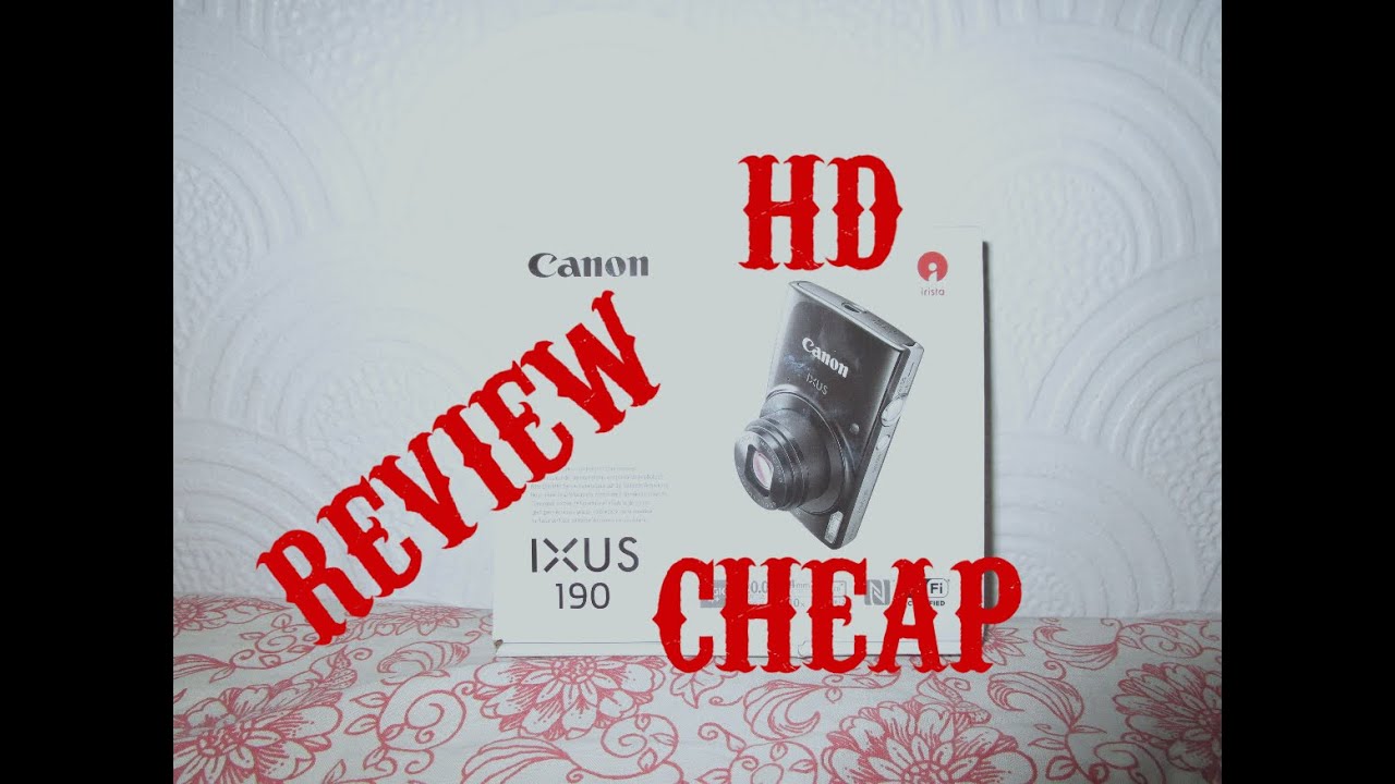Canon IXUS 190 REVIEW