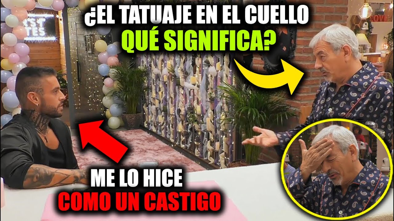 Carlos Sobera PARALIZADO al DESCUBRIR el SIGNIFICADO del TATUAJE de UN SOLTERO... 😱 First Dates