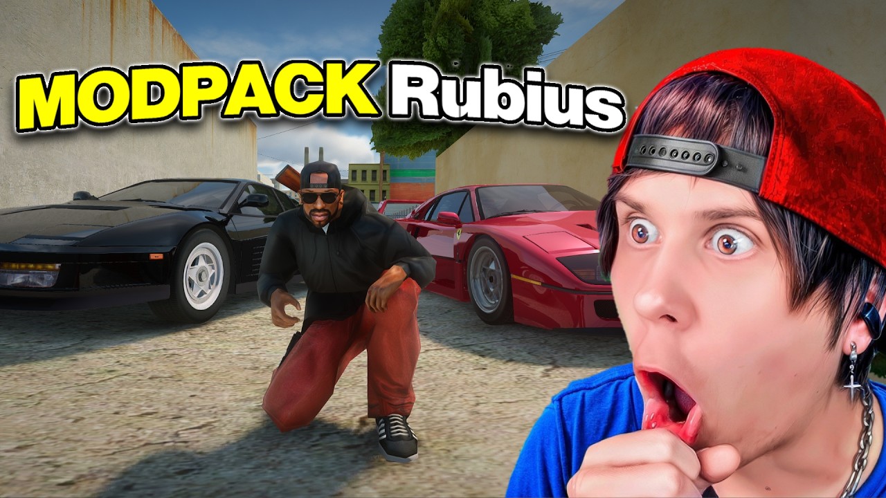 He RECREADO el GTA San Andreas del RUBIUS