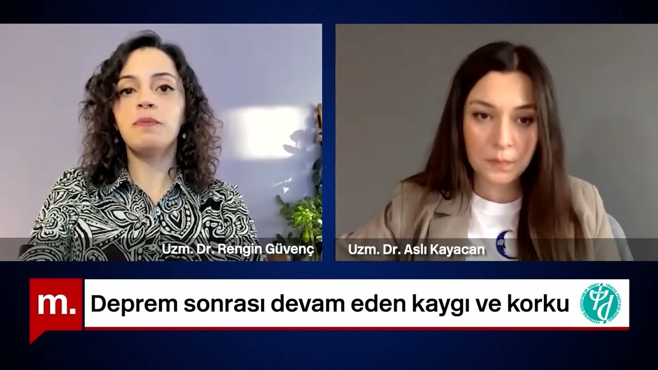 Deprem travmasından sonra uyku bozuklukları yaşayan bireyler neler yapabilir?