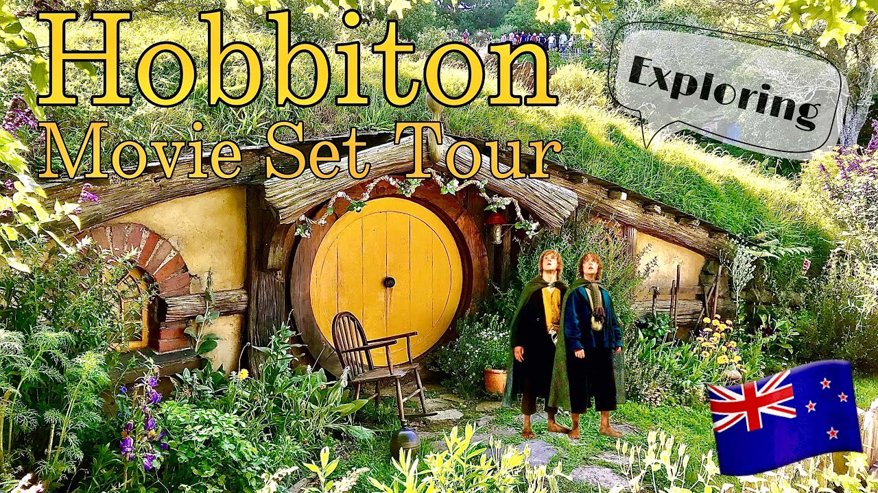 【Hobbiton】ニュージーランドのホビット村に行ってきた！Lord of the Rings movie set tour in New Zealand Vlog【English sub】