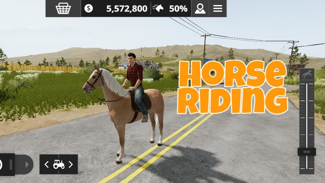 How To Ride Horses In Farming Simulator 20 &bull; FS 20