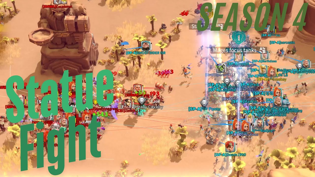 Call of dragons : statue fight season 4