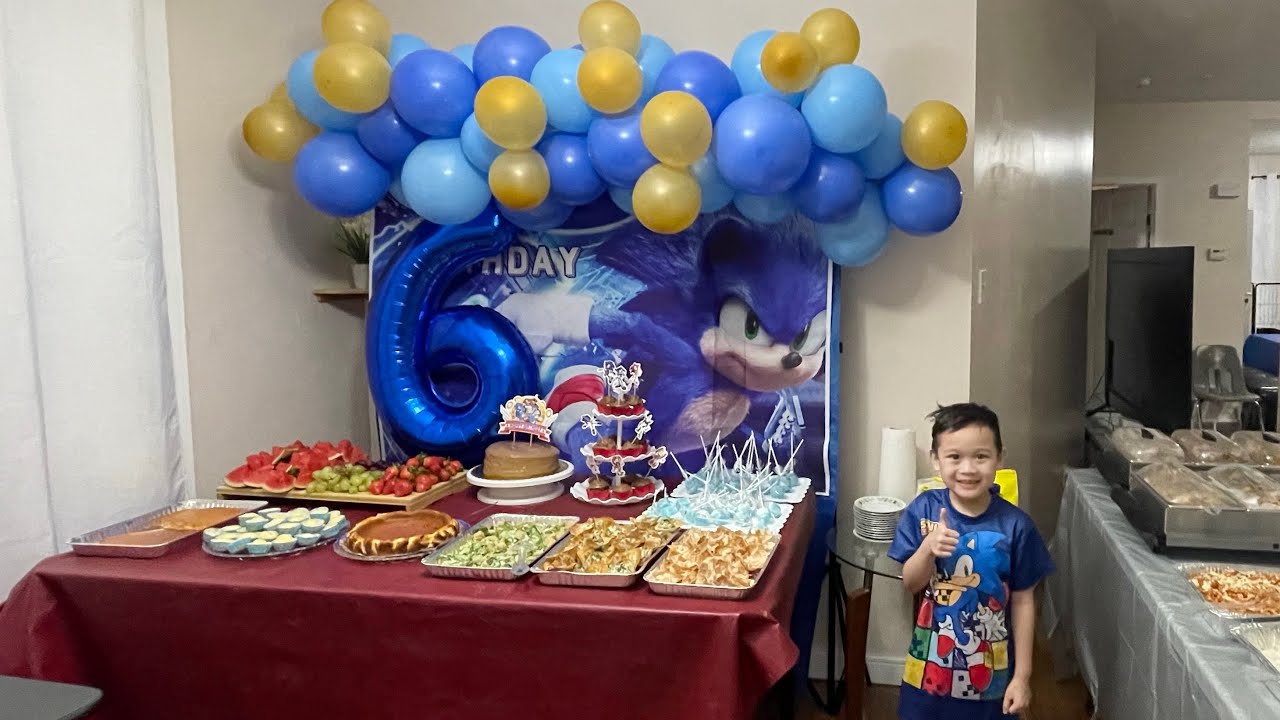 Levi’s 6th Sonic Birthday 
