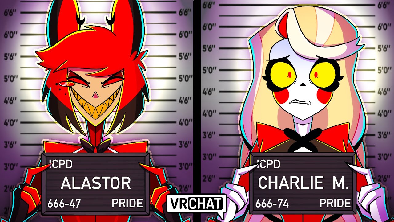 Alastor is ARRESTED in FREAKY JAIL in Hazbin Hotel VRChat