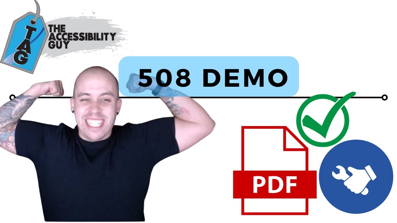 How do I make a PDF accessible in Adobe Acrobat Pro DC | Demo #01