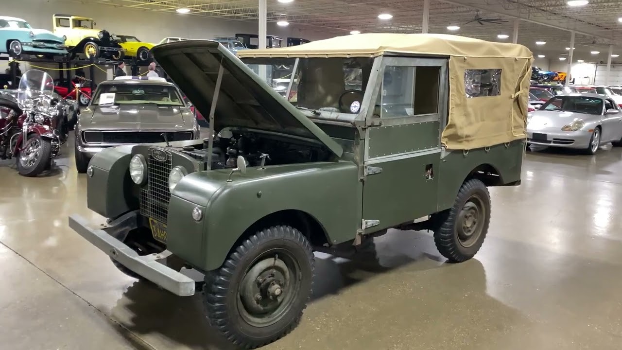 1956 Land Rover Series 1 in Green