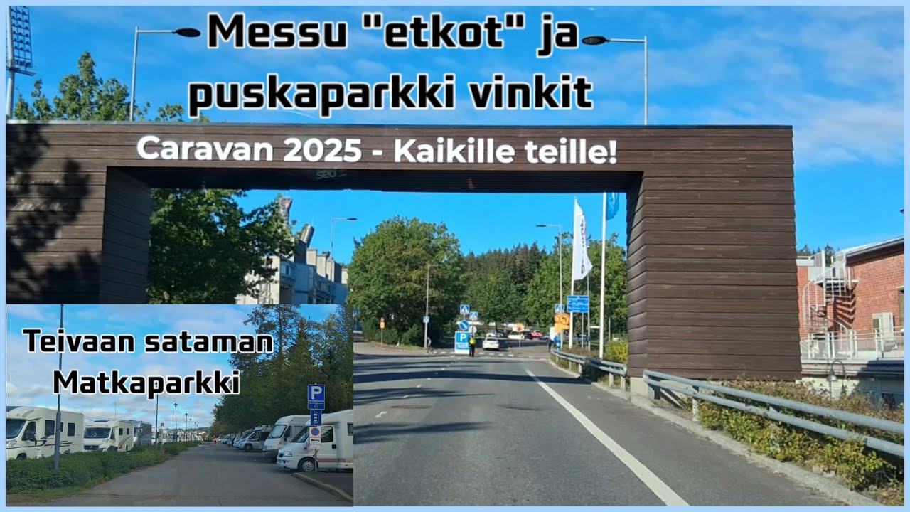 Lahden Caravan messu ennakko ja vinkit matkailautojen yöpymiseen
