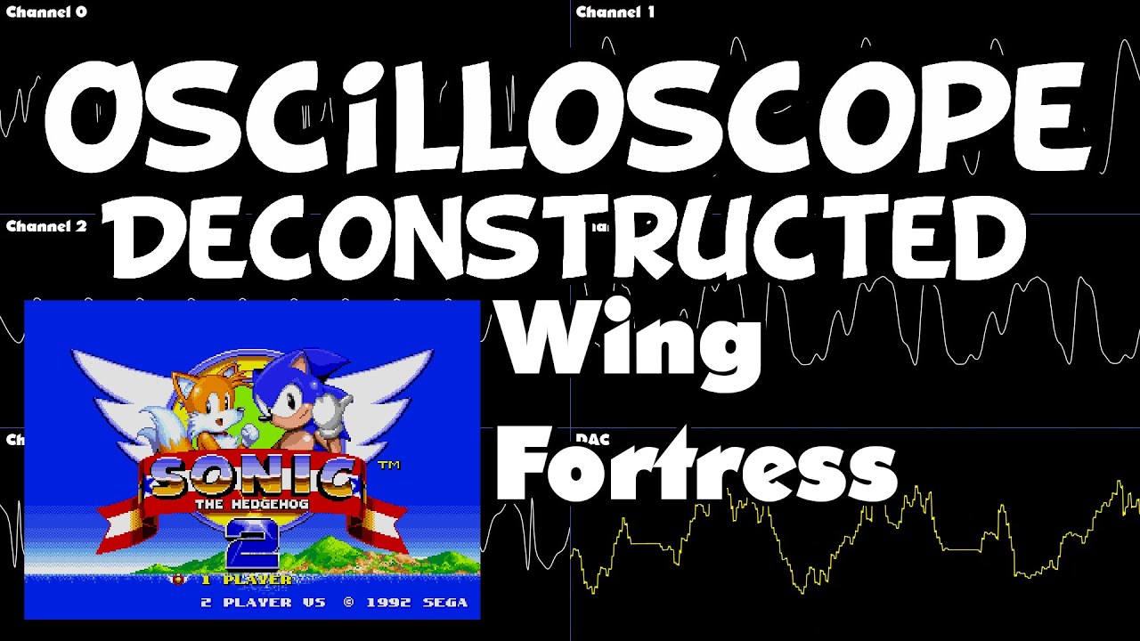 Sonic 2 - Wing Fortress - Oscilloscope Deconstruction