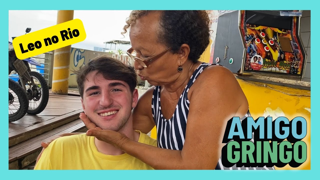 O SOBRINHO GRINGO NA PRAIA DE IPANEMA E NO "ROLÉ DOS FAVELADOS"