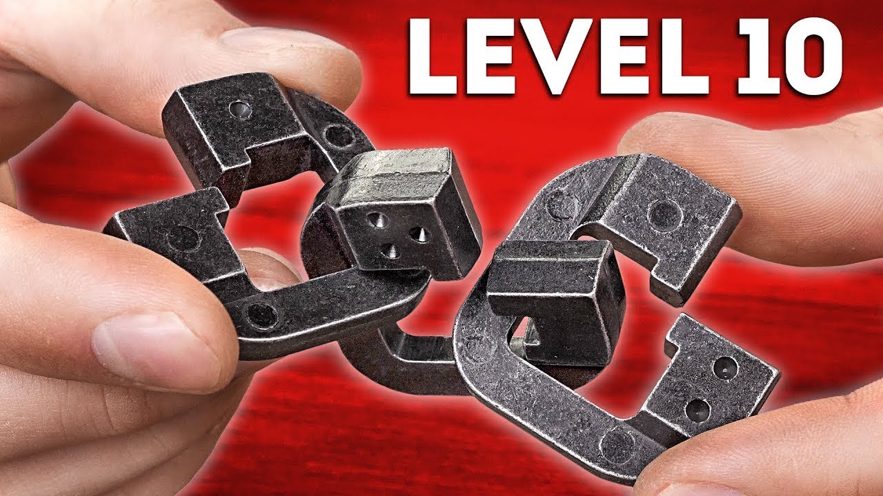 AN IMPOSSIBLE PUZZLE CHAIN | Level 10 | How to solve it?