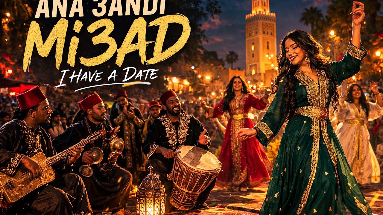 Ana 3andi mi3ad /i have a date English version cover 