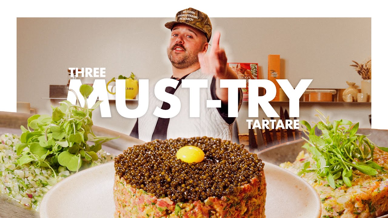 Three Tartare Recipes: Beef, Salmon, and Scallops | Fine Dining at Home