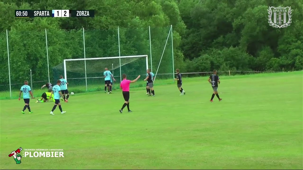 Skrót: Plombier Sparta Osobnica 2:5 Zorza Łęki Dukielskie / 22.06.2024