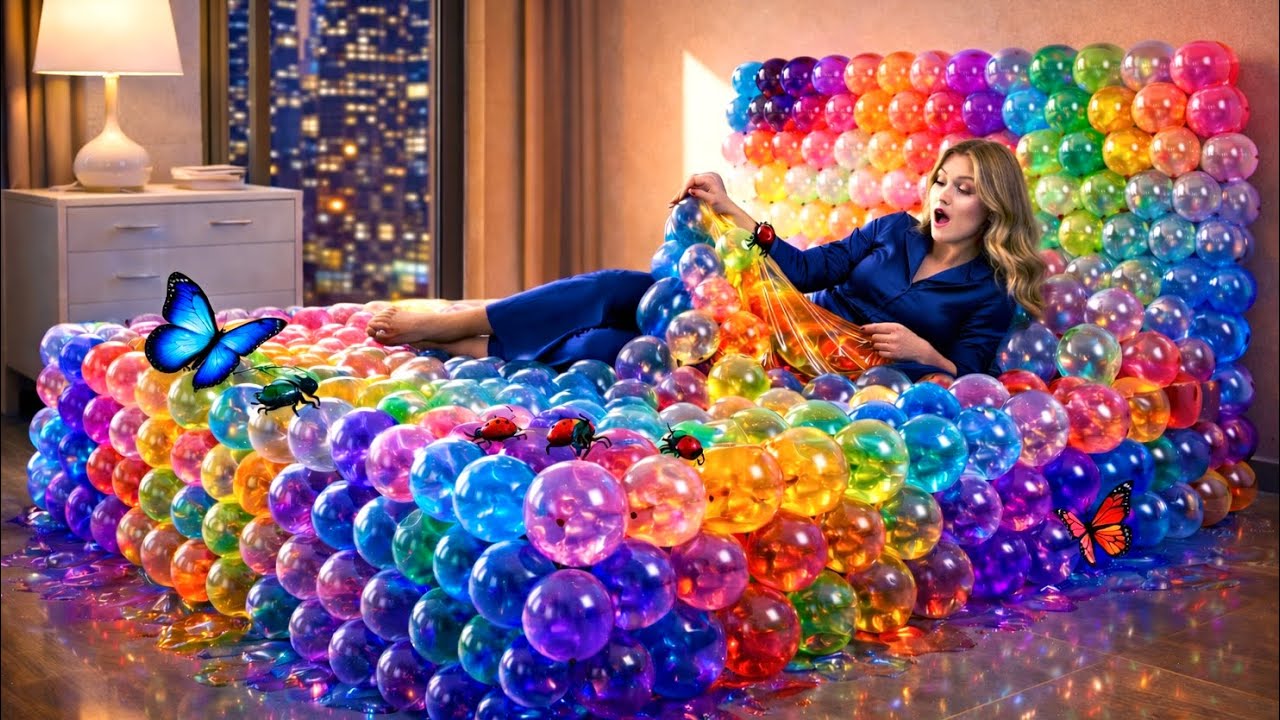 Which Magical Crystal Bed Would You Choose? 🦋✨ | Ultimate Oddly Satisfying AI ASMR