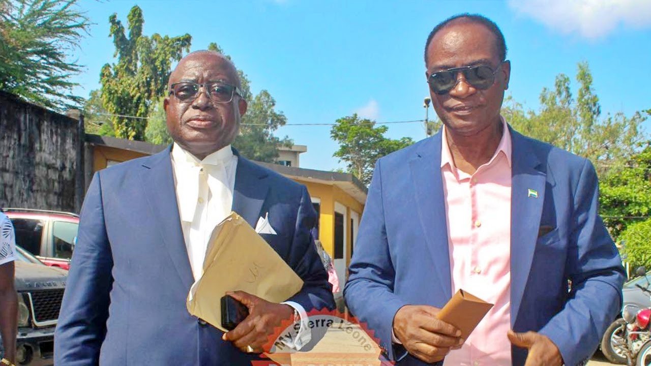 Justice Adrian Fisher Upheld A Public Trial As Dr Samura Kamara's Lawyers Argued Otherwise