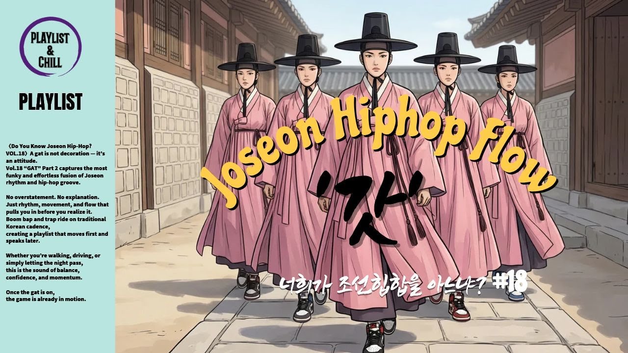 🌈[ 𝑷𝒍𝒂𝒚𝒍𝒊𝒔𝒕 ]💃조선힙합, 이렇게까지 펑키해도 돼?〈너희가 조선힙합을 아느냐? : ‘갓’ Vol.18〉| funky Joseon Boom Bap & Trap
