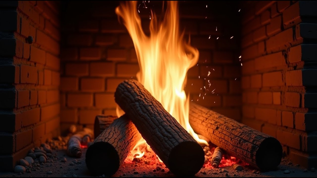 Fireplace Glow – Stress Relief Ambience