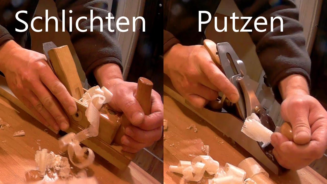 Dictum und Ulmia  – Hobel warten, einstellen…und losarbeiten