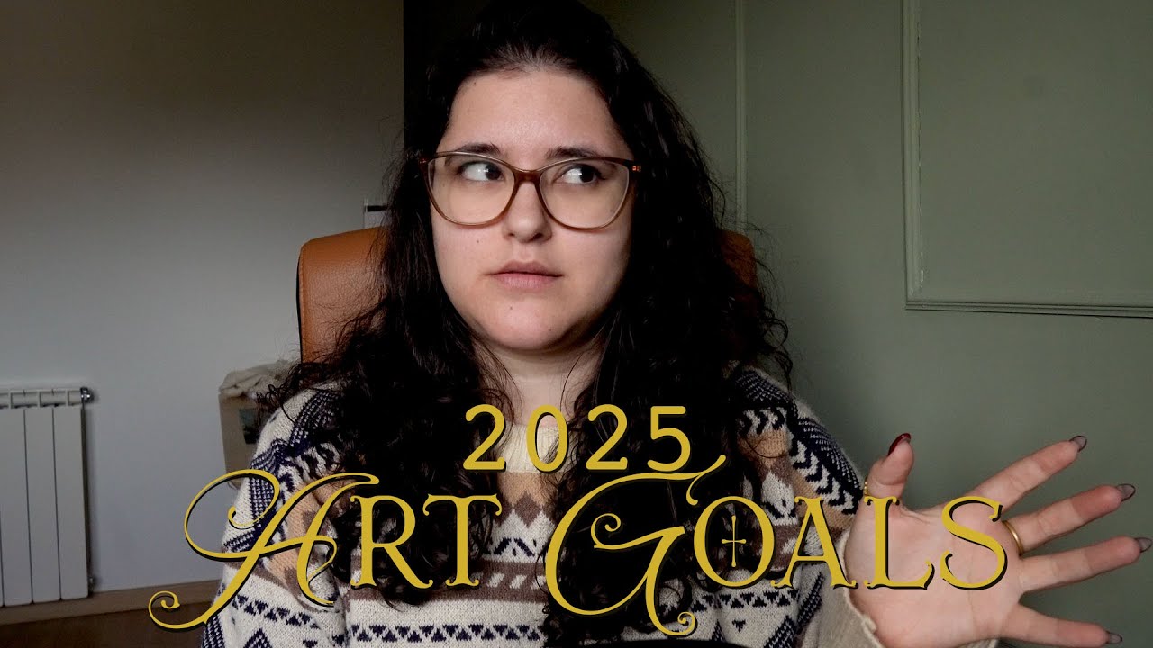 🎨 Art Goals for 2025 | Reflecting, Creating, and Growing