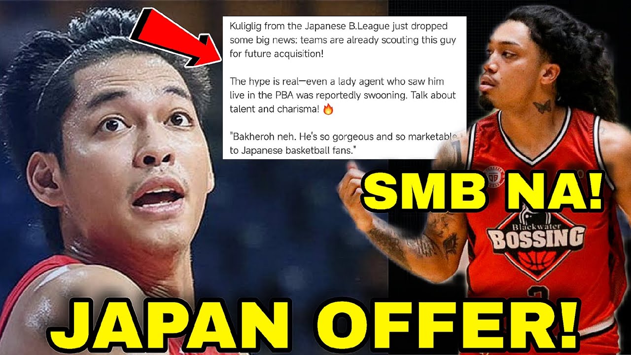 NAKILALA NA! si Ricci Rivero sa Japan B League! May MILLION OFFER! BAREFIELD TRADE NA sa SMB 