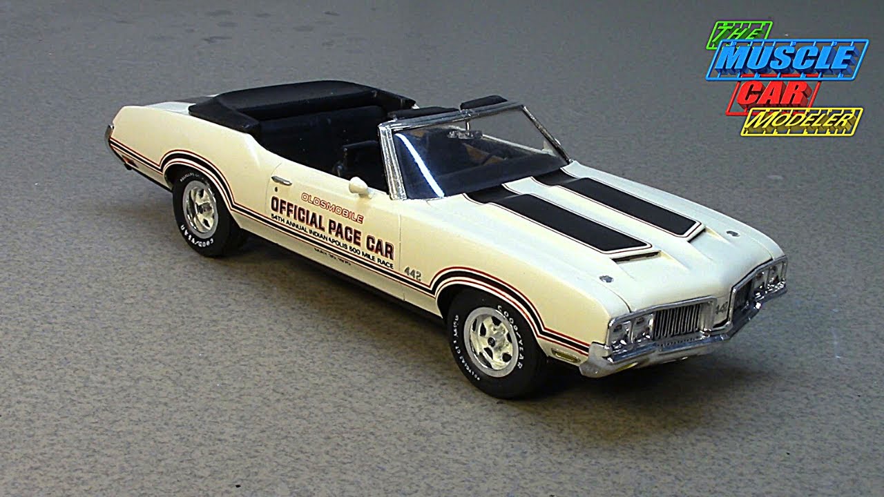 AAM Resin 1970 Oldsmobile 442 Pace Car Build Jo-Han