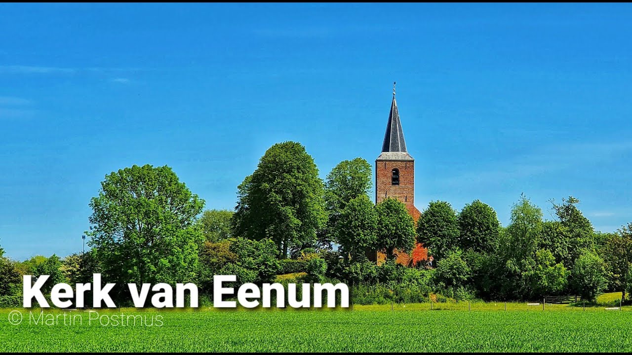 Kerk van Eenum in beeld en vanuit de lucht | Drone